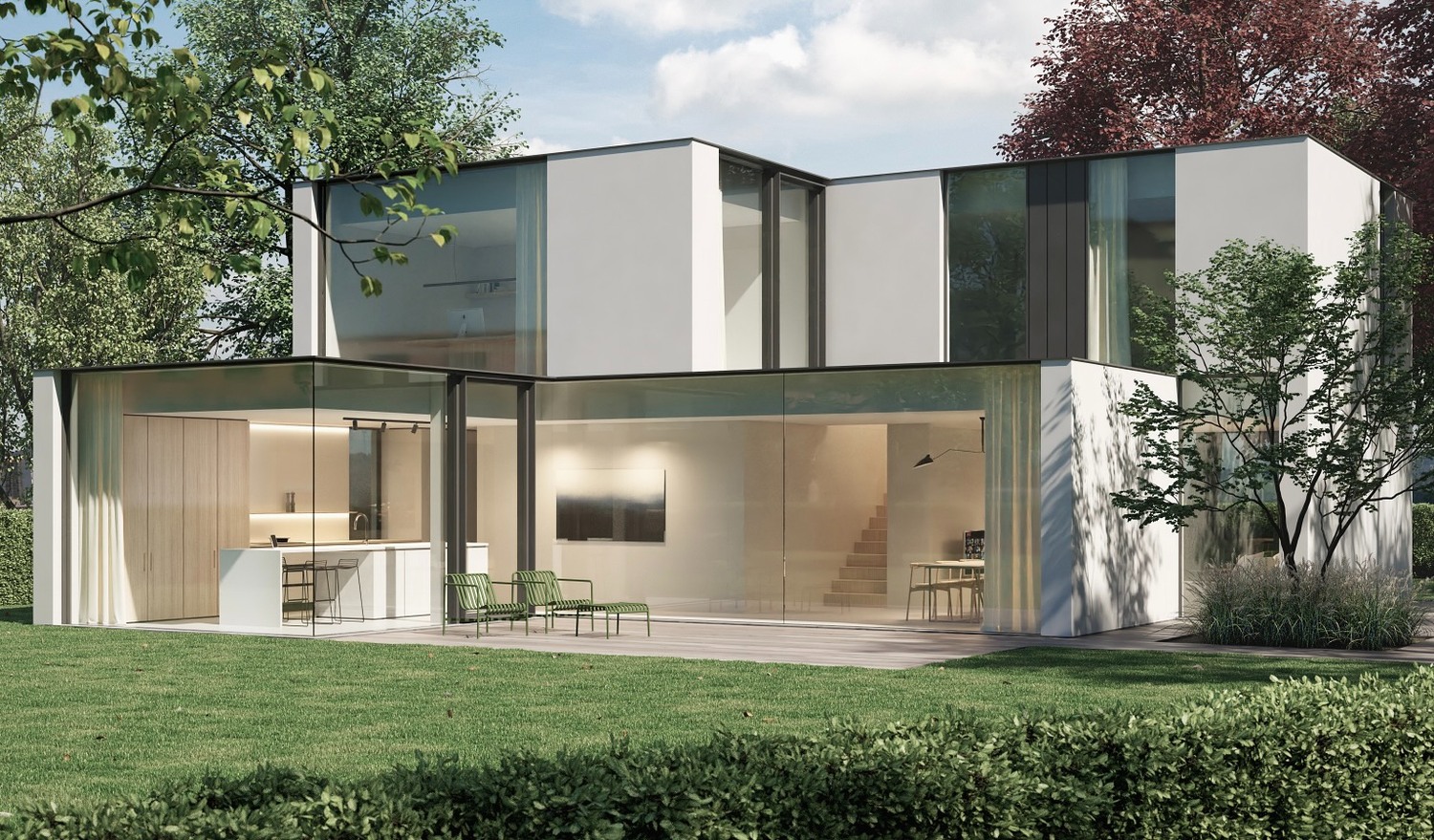 Moderne villa te koop in Drongen
